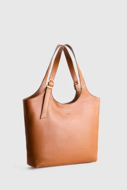 Sofia Leather Tote Bag