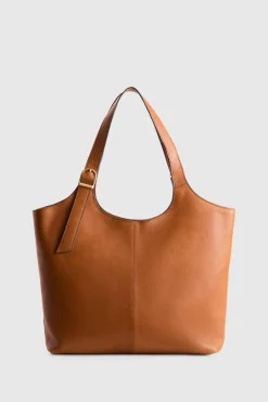 Sofia Leather Tote Bag
