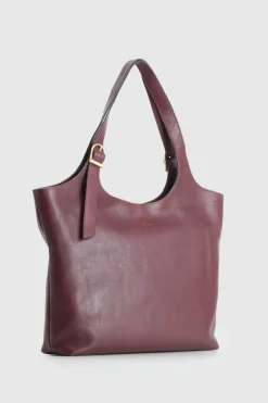 Sofia Leather Tote Bag