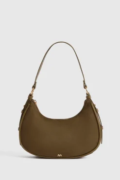 Sophia Vegan Suede Shoulder Bag