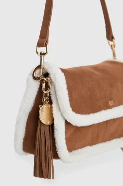 Suede Tassel Bag Charm