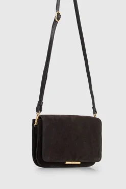 Thea Leather Suede Crossbody