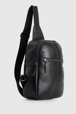 Theo Leather Sling Bag