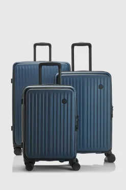 Venture Dual Open 3pc Suitcase Set