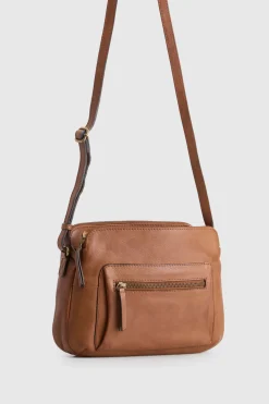 Verity Leather Crossbody Bag