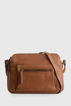 Verity Leather Crossbody Bag