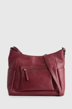 Verity Leather Crossbody Bag