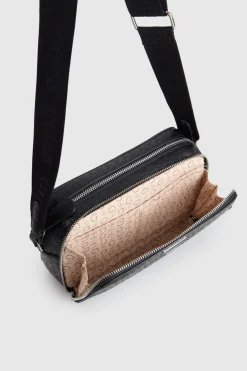 Viviette Double Zip Crossbody Bag