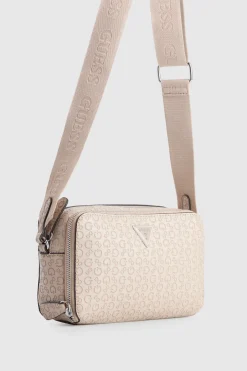 Viviette Double Zip Crossbody Bag