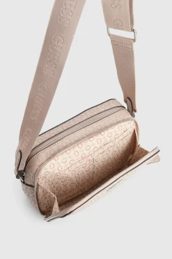 Viviette Double Zip Crossbody Bag