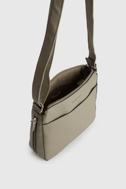 Zip Expandable Crossbody Bag