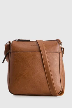 Zip Expandable Crossbody Bag